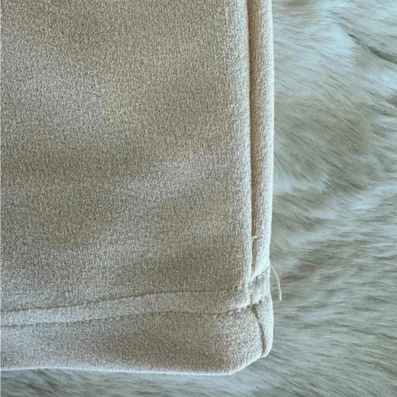 Dance and Marcel cream bodycon cape dress with slit size small - Picture 13 of 16